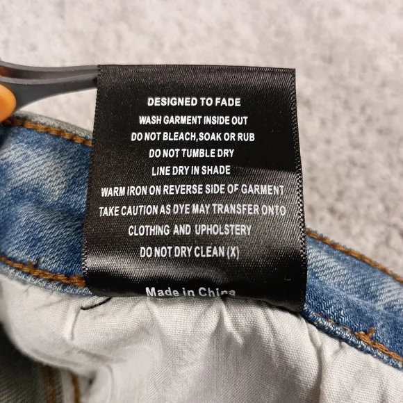 NEW Tulones Currency Collection Men's Dust Wash Denim Jeans 34 Waist NWT - Picture 15 of 15